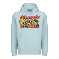 Blue Mist Country Ass Chick Premium Hoodie - CowhideDigitalArt