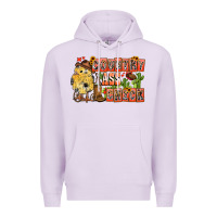 Lilac Country Ass Chick Premium Hoodie - CowhideDigitalArt
