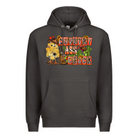 Smoke Country Ass Chick Premium Hoodie - CowhideDigitalArt