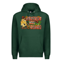 Sports Green Country Ass Chick Premium Hoodie - CowhideDigitalArt
