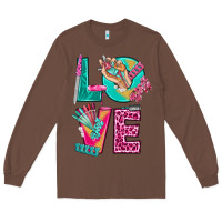 Chestnut love with nail elements bbs Long Sleeve Tee - BundleAndBundleShop