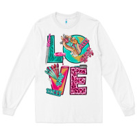 White love with nail elements bbs Long Sleeve Tee - BundleAndBundleShop