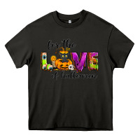 Asphalt For the love of Halloween Heavy Core Tee - NancyCooperArtShop