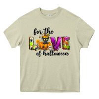 Mossy For the love of Halloween Heavy Core Tee - NancyCooperArtShop