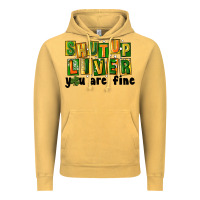 Vintage Mustard shut up liver you are fine Vintage Hoodie - FaDigitalArtStudio