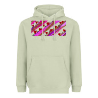 Matcha leopar and cowhide with heart candies Heavyweight Hoodie - AdoDesignShop