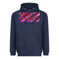 Navy leopar and cowhide with heart candies Heavyweight Hoodie - AdoDesignShop