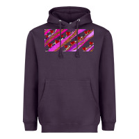 Plum leopar and cowhide with heart candies Heavyweight Hoodie - AdoDesignShop
