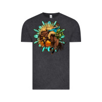 Vintage Black gemstone cowboy Vintage Tee - OliviaCreatesArt