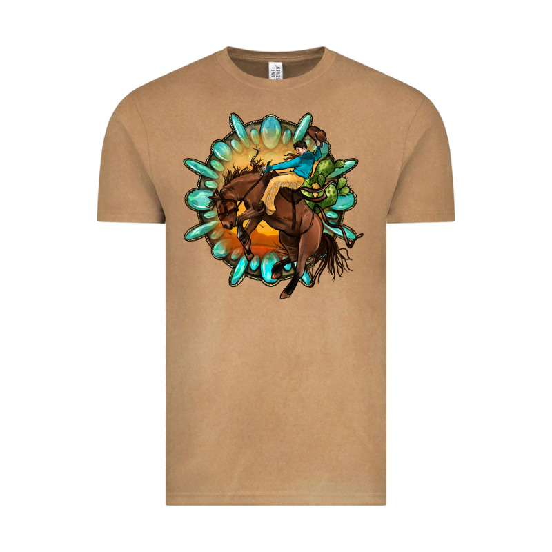Gemstone Cowboy Vintage Tee by OliviaCreatesArt | Teevron