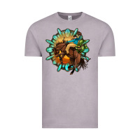 Vintage Zinc gemstone cowboy Vintage Tee - OliviaCreatesArt