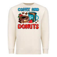 Sandshell coffee and donuts Premium Sweatshirt - AdoDesignShop