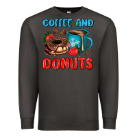 Smoke coffee and donuts Premium Sweatshirt - AdoDesignShop