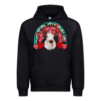 Black valentines heifer rainbow Urban Hoodie - JahusDesignShop