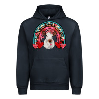 Navy valentines heifer rainbow Urban Hoodie - JahusDesignShop