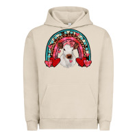 Pigment French Oak valentines heifer rainbow Urban Hoodie - JahusDesignShop
