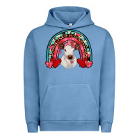 Pigment Pebble Blue valentines heifer rainbow Urban Hoodie - JahusDesignShop