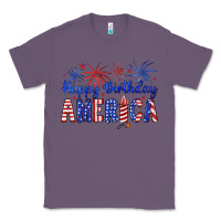 Lavender happy birthday america Classic Tee - Artiststas