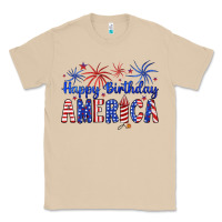 Mushroom happy birthday america Classic Tee - Artiststas