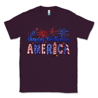 Plum happy birthday america Classic Tee - Artiststas