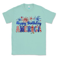 Seafoam happy birthday america Classic Tee - Artiststas
