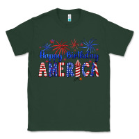 Sports Green happy birthday america Classic Tee - Artiststas