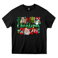 Black family christmas 2024 Heavy Core Tee - texasbilliewilder