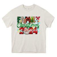 Cream family christmas 2024 Heavy Core Tee - texasbilliewilder