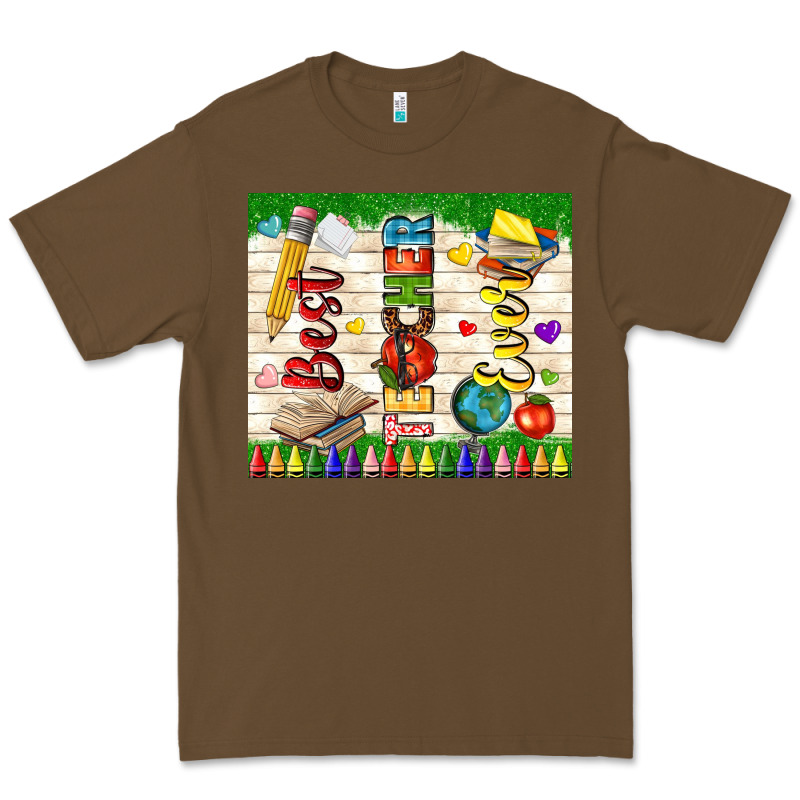 Best Teacher Ever Premium Tee by TumblerDesignByShophia | Teevron