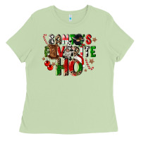Matcha santas favorite ho Ladies Tee - CowGirlArtShop