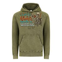 Vintage Olive coffee because murder is wrong bbs Vintage Hoodie - BundleAndBundleShop