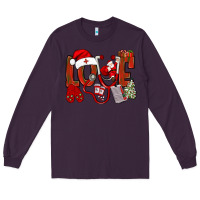 Plum christmas love nurse bbs Long Sleeve Tee - BundleAndBundleShop
