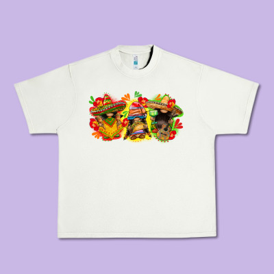 Cinco De Mayo Gnomies Urban Heavy Tee Designed By Fadigitalartstudio