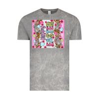 Cloud Rock Happy Easter bunnies eggs 20oz skinny tumbler Vintage Tee - OliviaCreatesArt