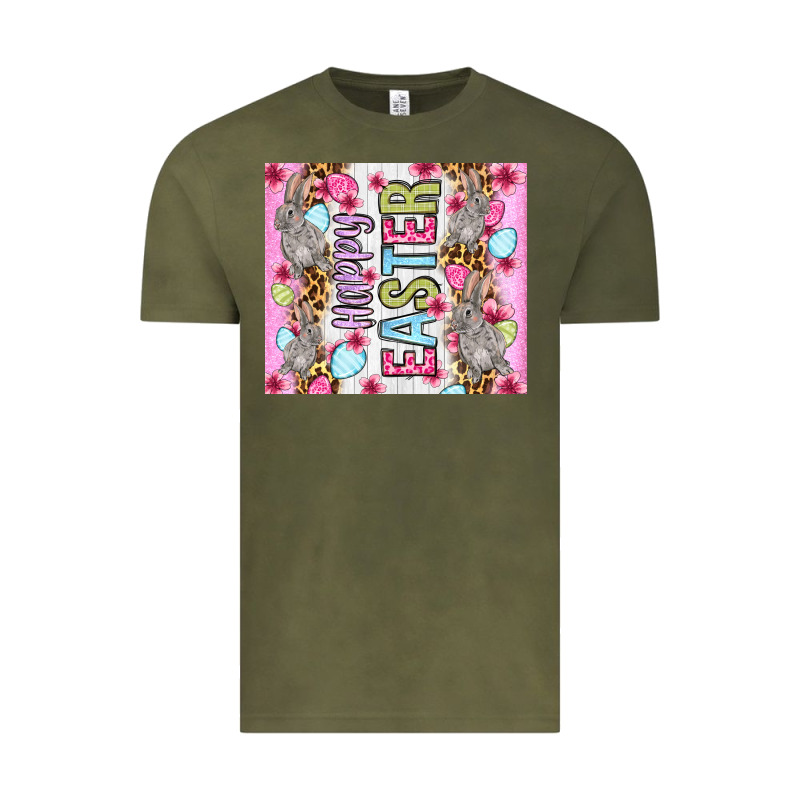 Happy Easter Bunnies Eggs 20oz Skinny Tumbler Vintage Tee by OliviaCreatesArt | Teevron