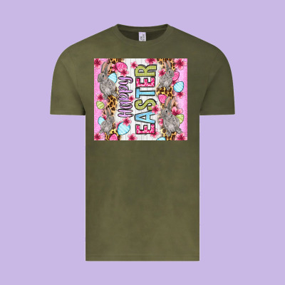 Happy Easter Bunnies Eggs 20oz Skinny Tumbler Vintage Tee Designed By Oliviacreatesart