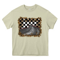 Mossy leopard racing  background Heavy Core Tee - RanaPortraitStore