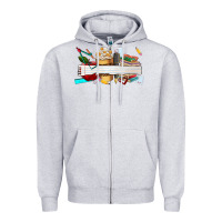 Heather Grey preview teachers name Zipper Hoodie - AdoDesignShop