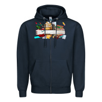 Navy preview teachers name Zipper Hoodie - AdoDesignShop