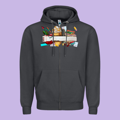 Preview Teachers Name Zipper Hoodie Designed By Adodesignshop