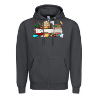 Smoke preview teachers name Zipper Hoodie - AdoDesignShop