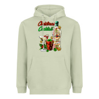Matcha christmas cocktail martini and gift Heavyweight Hoodie - AdoDesignShop