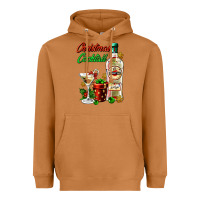 Meerkat christmas cocktail martini and gift Heavyweight Hoodie - AdoDesignShop