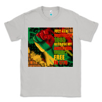 Moon Dust juneteenth 1865 because my ancestors werent free in 1776 tumbler Classic Tee - CowGirlArtShop