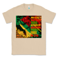 Mushroom juneteenth 1865 because my ancestors werent free in 1776 tumbler Classic Tee - CowGirlArtShop