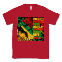 Juneteenth 1865 Because My Ancestors Werent Free In 1776 Tumbler Classic Tee | Teevron