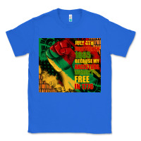 True Royal juneteenth 1865 because my ancestors werent free in 1776 tumbler Classic Tee - CowGirlArtShop