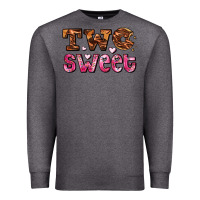 Charcoal Heather two sweet donut Premium Sweatshirt - AdoDesignShop