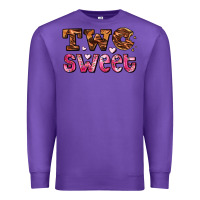 Purple two sweet donut Premium Sweatshirt - AdoDesignShop