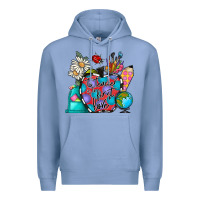 Colony Blue to teacher is to first love Premium Hoodie - CowhideDigitalArt